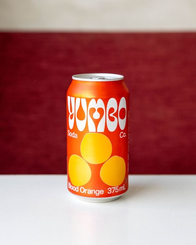 YUMBO SODA - BLOOD ORANGE 375ML