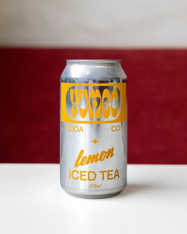 YUMBO SODA - LEMON ICED TEA 375ML 
