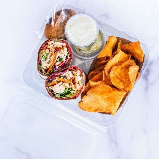 Buffalo Chicken Wrap Boxed Meal