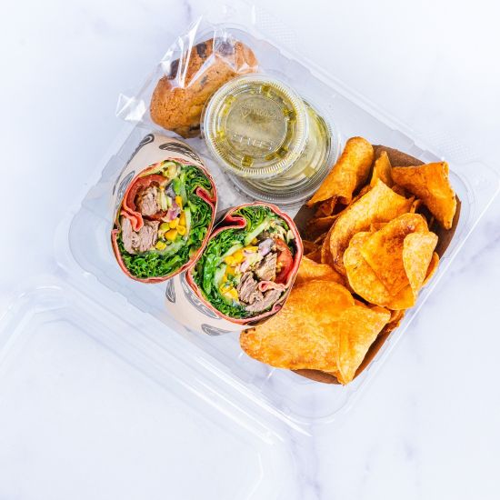 Chimichurri Steak Wrap Boxed Meal