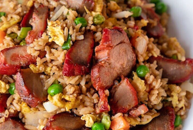 Fried Rice - Large Char Siu Pork (feeds 8-10)