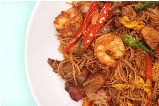 Singapore Street Noodle - Large Pan (feeds 8-10)