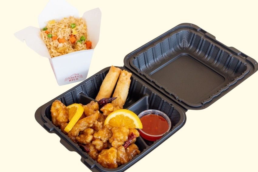 Tso Lunch Box - Orange Chicken