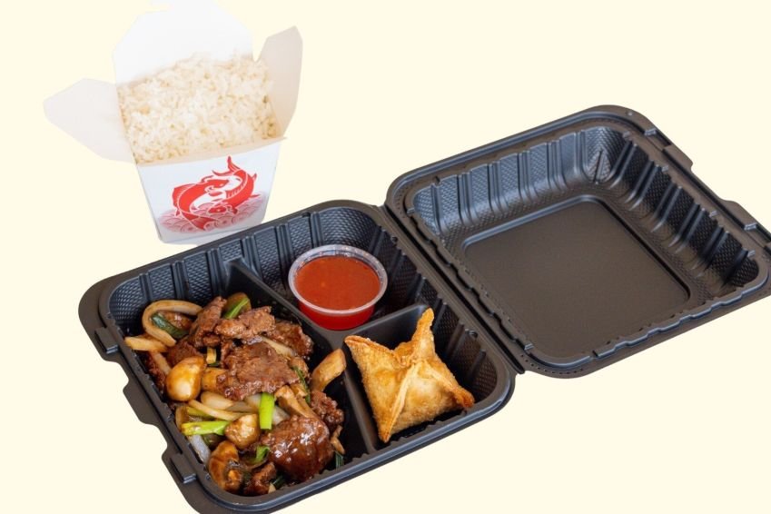 Tso Lunch Box - Mongolian Beef with Mushroom