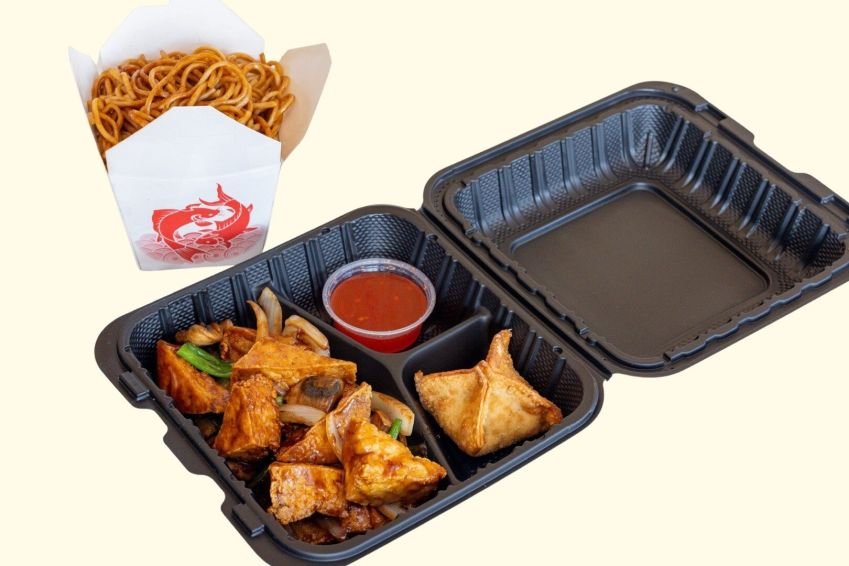 Tso Lunch Box - Mongolian Tofu with Mushroom