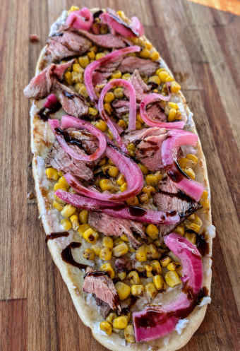 Wood Fired Steak Flatbread