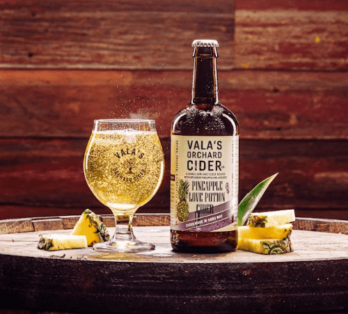 Valas Orchard Cider Bottle Bucket of 6 Flavors 