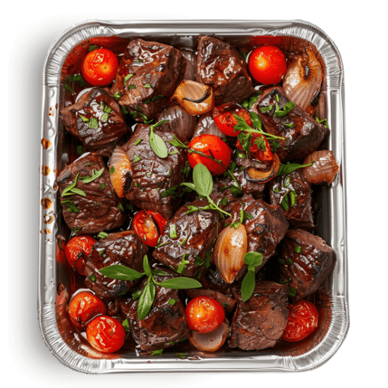 Wagyu Beef Cheeks with Blistered Tomatoes (12 Pieces)