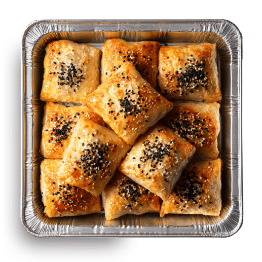 Three Cheese Puff Pastries (12 pieces)