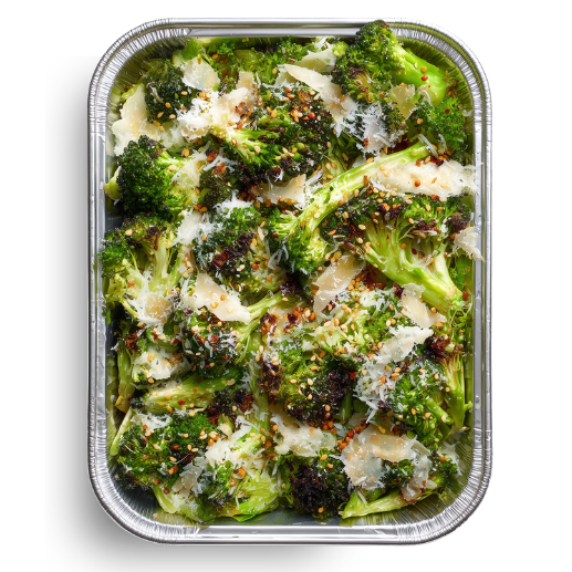 Charred Broccolini Salad with Roasted Garlic Aioli & Shaved Parmesan (32 oz.)