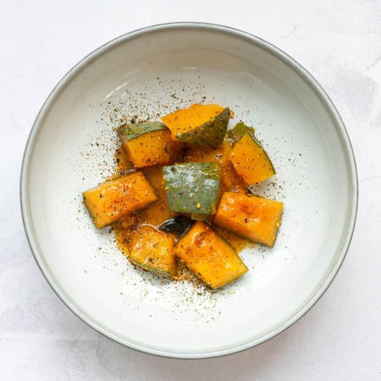 Braised Crown Prince Squash With Mirin And Soy